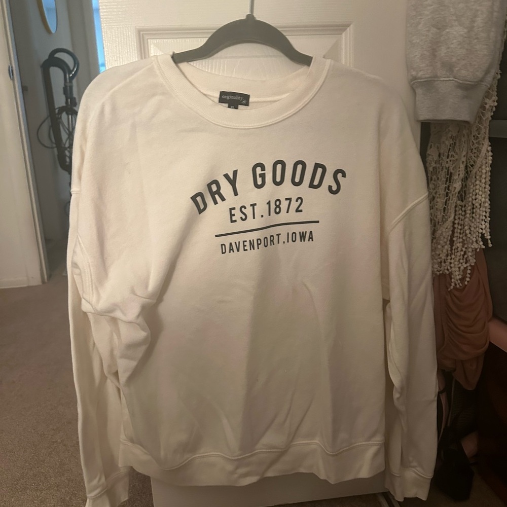 Dry goods sweatshirt